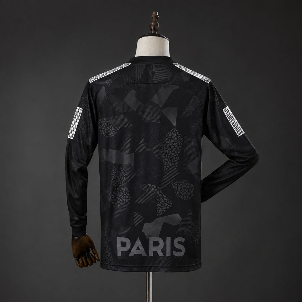 Camisa Paris Saint-Germain Retrô Manga Longa 17/18