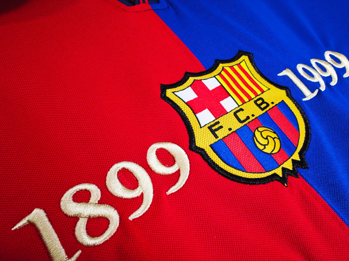 Camisa Barcelona Retrô 1999