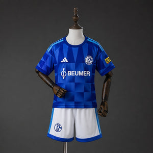 Camisa Schalke 04 Home Kit Infantil 16 282 26/27