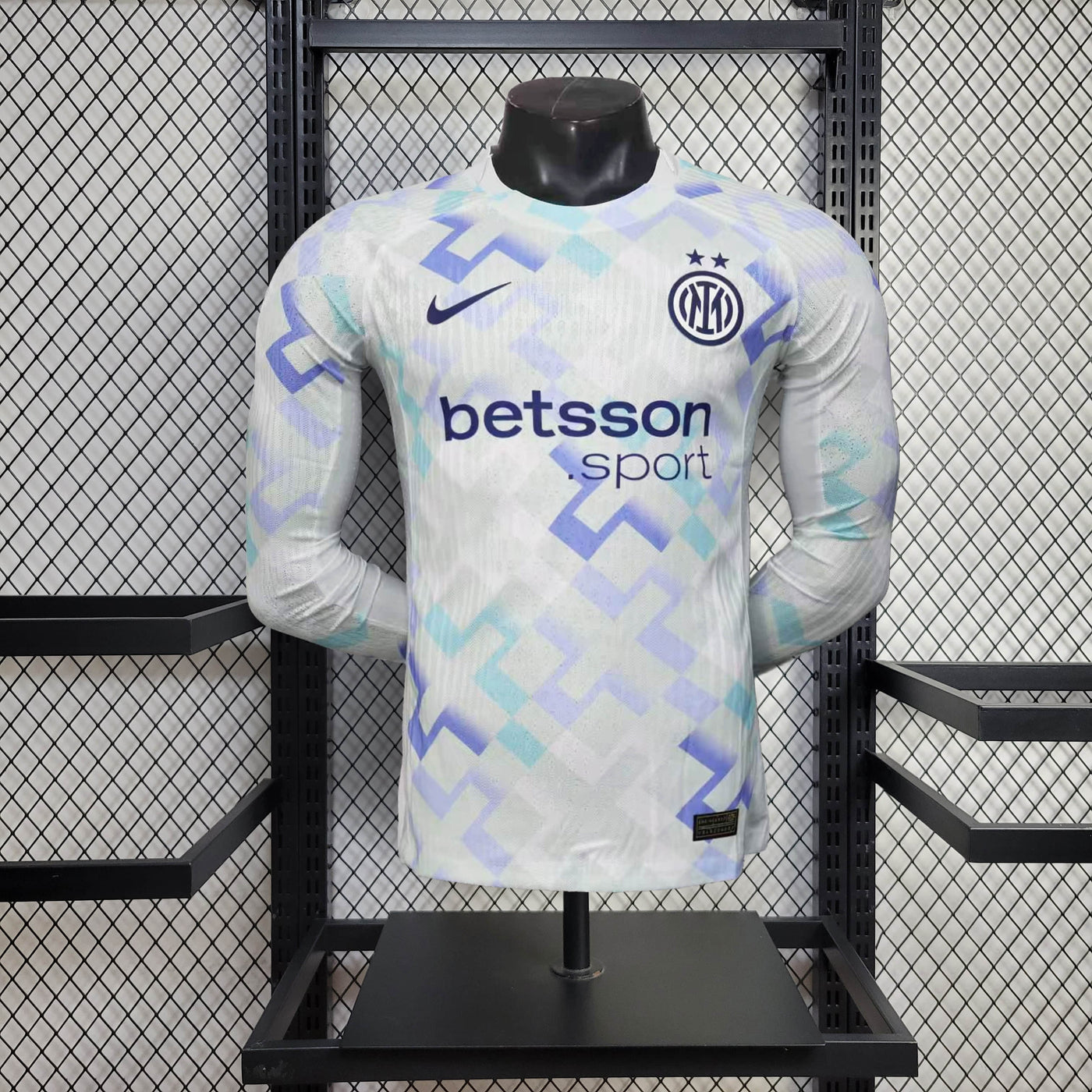 Camisa Inter Milan Away Manga Longa Jogador 25/26