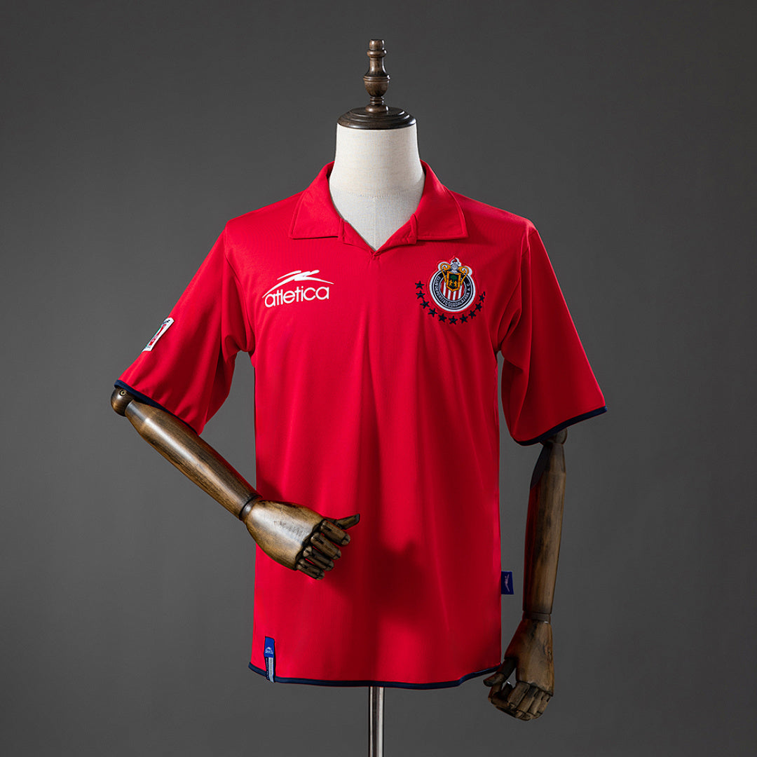 Camisa Chivas de Guadalajara Third Away Retrô Xxl7 03/04