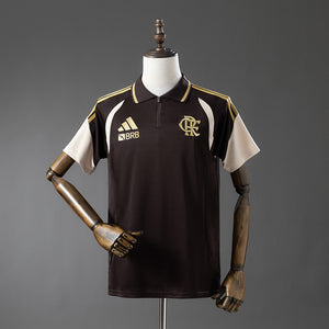Camisa Flamengo Treino Polo Marrom 26/27