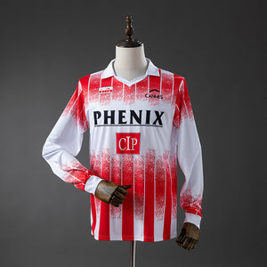 Camisa AS Cannes Home Manga Longa Retrô Xxl7 91/92