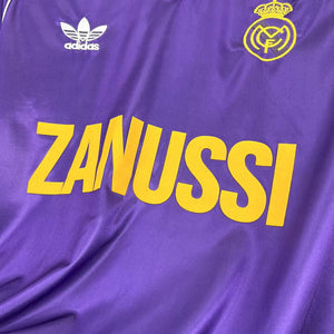 Camisa Real Madrid Retrô Manga Longa 1984