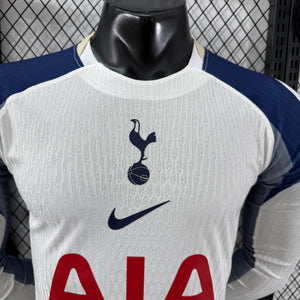 Camisa Tottenham Hotspur Home Manga Longa Jogador 25/26