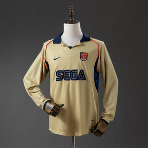 Camisa Arsenal Retrô Manga Longa 01/02