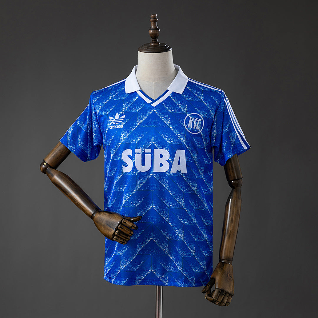 Camisa Karlsruher Home Retrô Xxl7 89/90