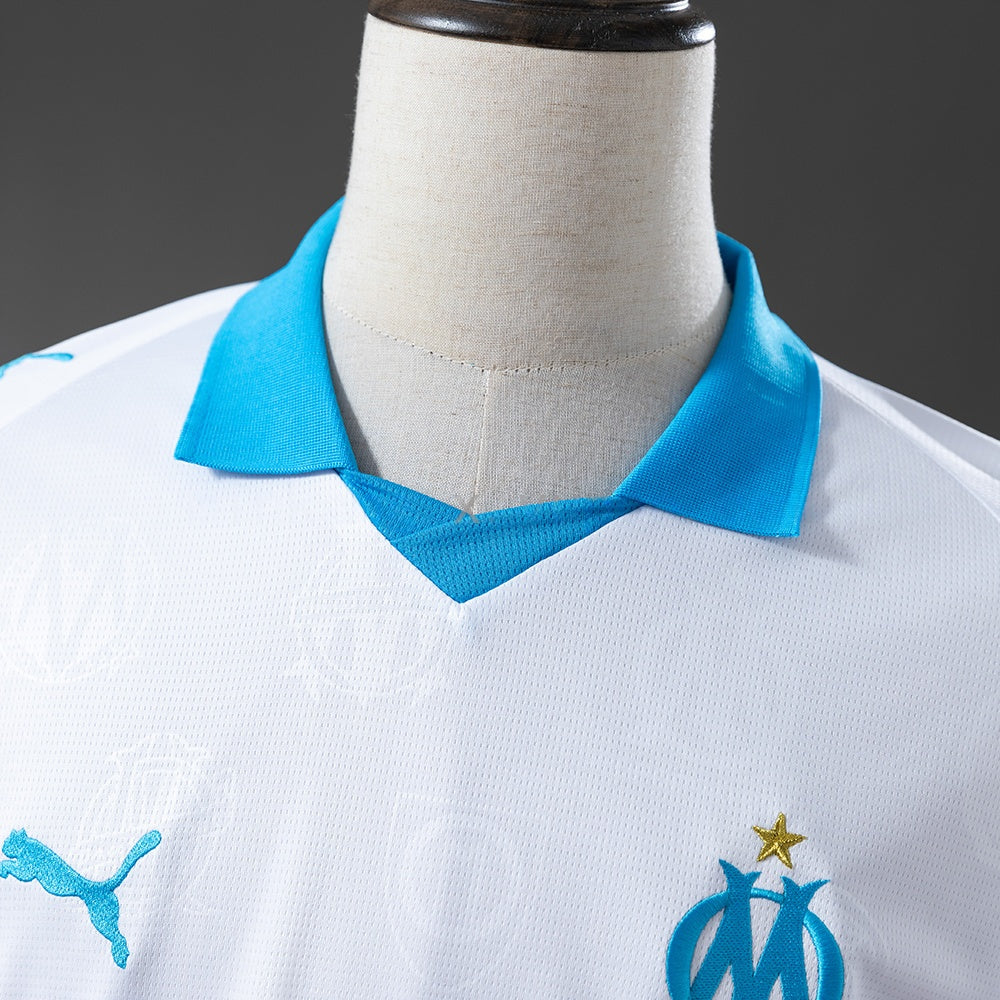Camisa Olympique Marseille Home Manga Longa 25/26