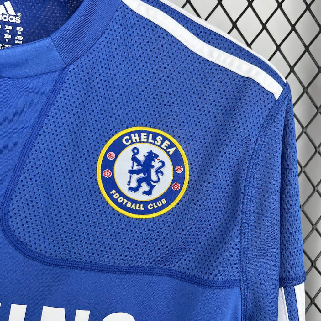 Camisa Chelsea Retrô Manga Longa 09/10
