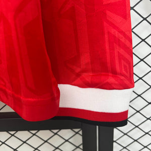 Camisa Manchester United Retrô Manga Longa 13/14