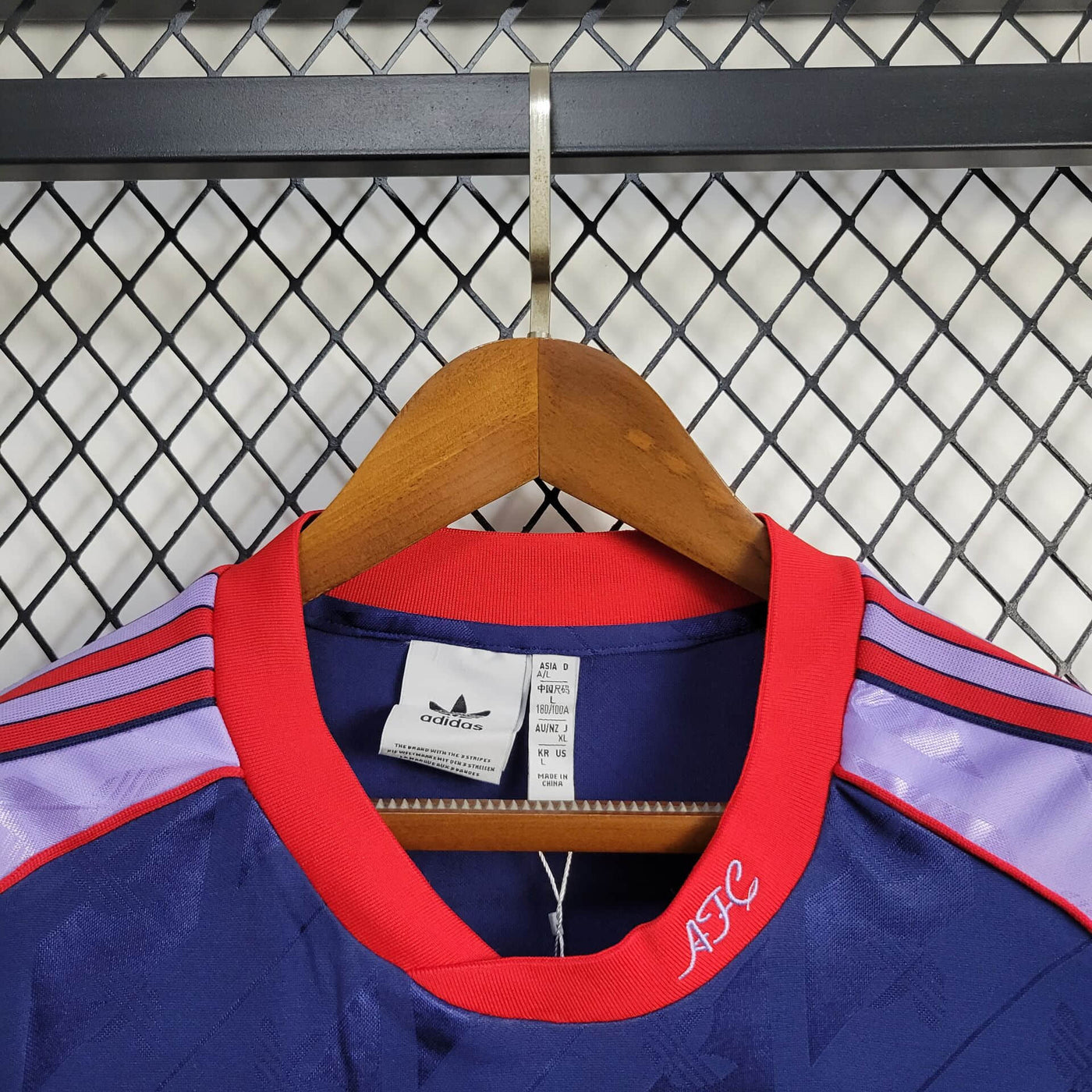 Camisa Arsenal Retrô Manga Longa