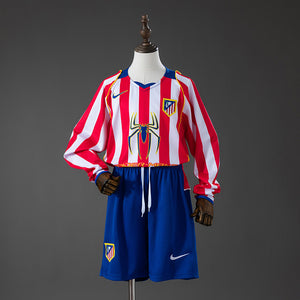Kit Infantil Atlético Madrid Manga Longa 04/05