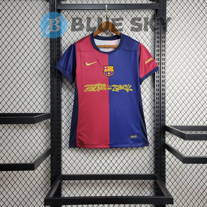Camisa Barcelona Home 24/26 Feminina
