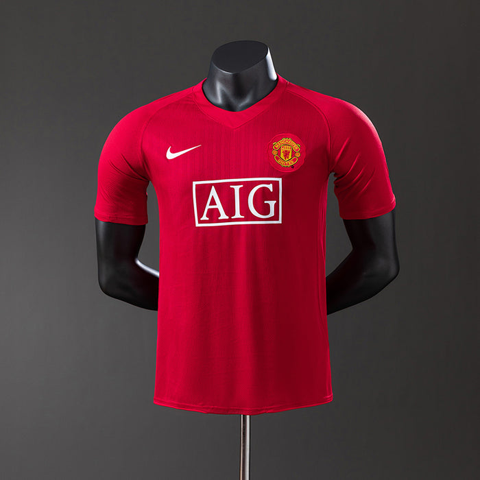 Camisa Manchester United Retrô Versão Jogador 07/08