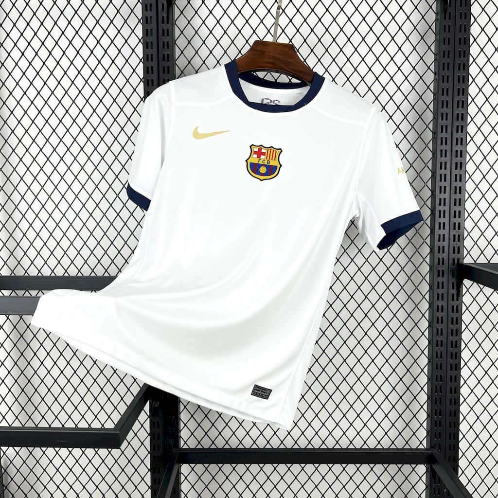 Camisa Barcelona Branca 25/26