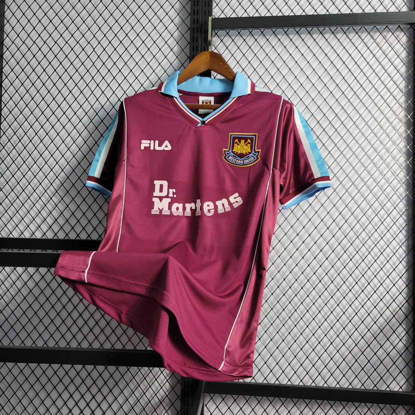 Camisa West Ham United Retrô 99/01