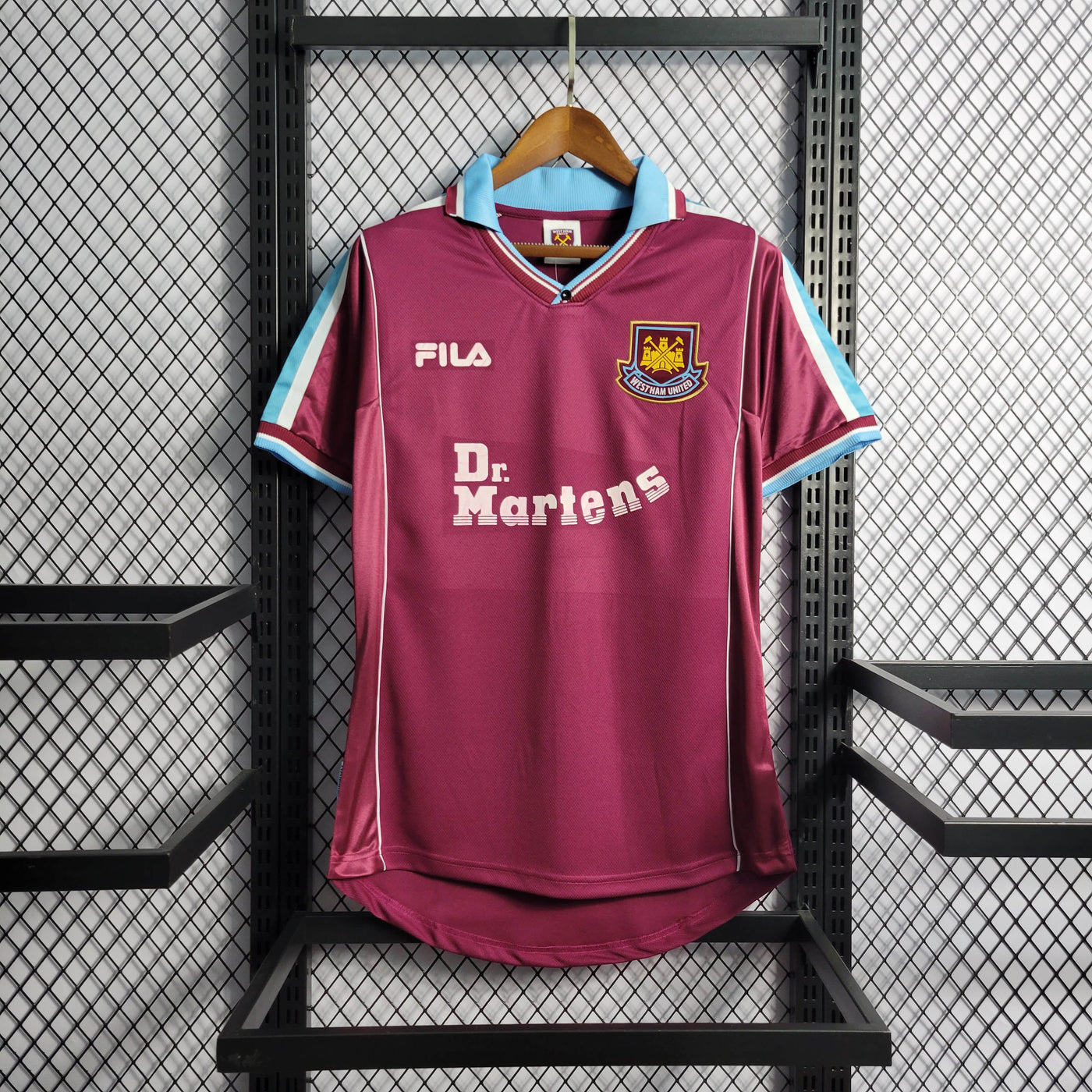 Camisa West Ham United Retrô 99/01