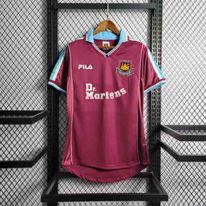 Camisa West Ham United Retrô 99/01
