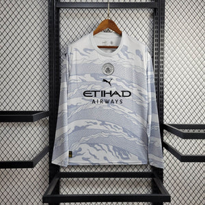 Camisa Manchester City Modelo Especial Manga Longa 24/25