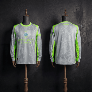 Camisa Manchester City Away Manga Longa 25/26