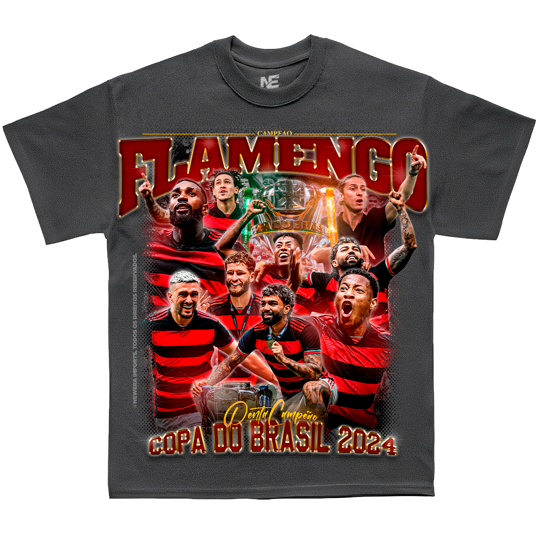 Camiseta Icons - Flamengo Campeão Copa do Brasil