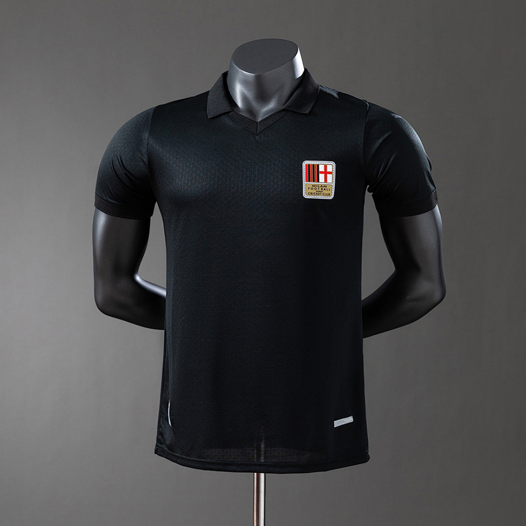 Camisa AC Milan Preta Versão Jogador