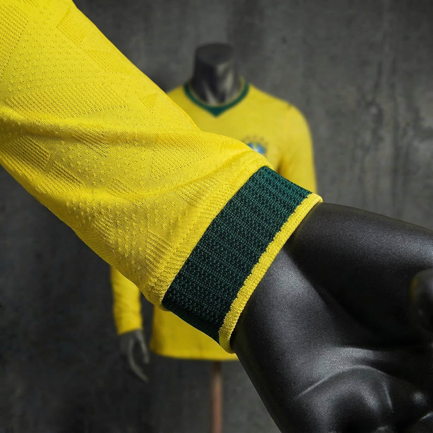 Camisa Brasil Home Manga Longa Jogador 2026