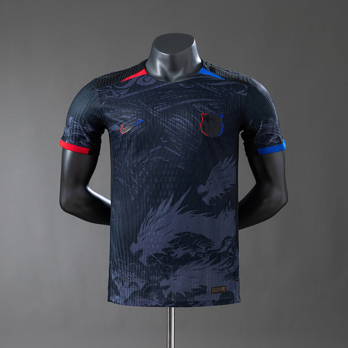 Camisa Barcelona Preta Versão Jogador 25/26