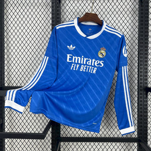 Camisa Real Madrid Away Manga Longa 25/26