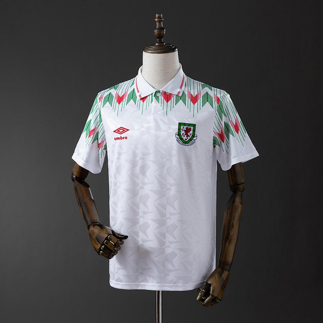 Camisa País de Gales Away 90/02