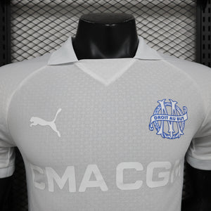 Camisa Olympique Marseille Branca Jogador 24/25