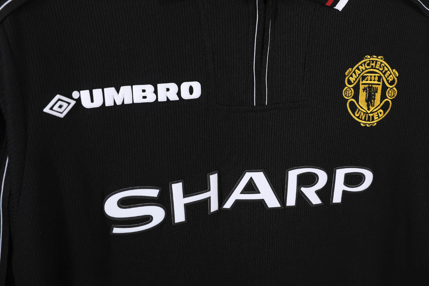 Camisa Manchester United Retrô Manga Longa 98/99