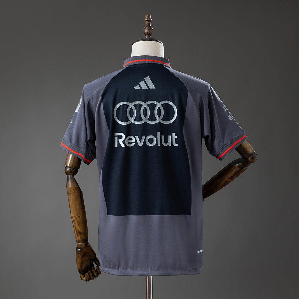 Camisa Audi Revolut F1 Dark Cinza Polo 5xl8 2026