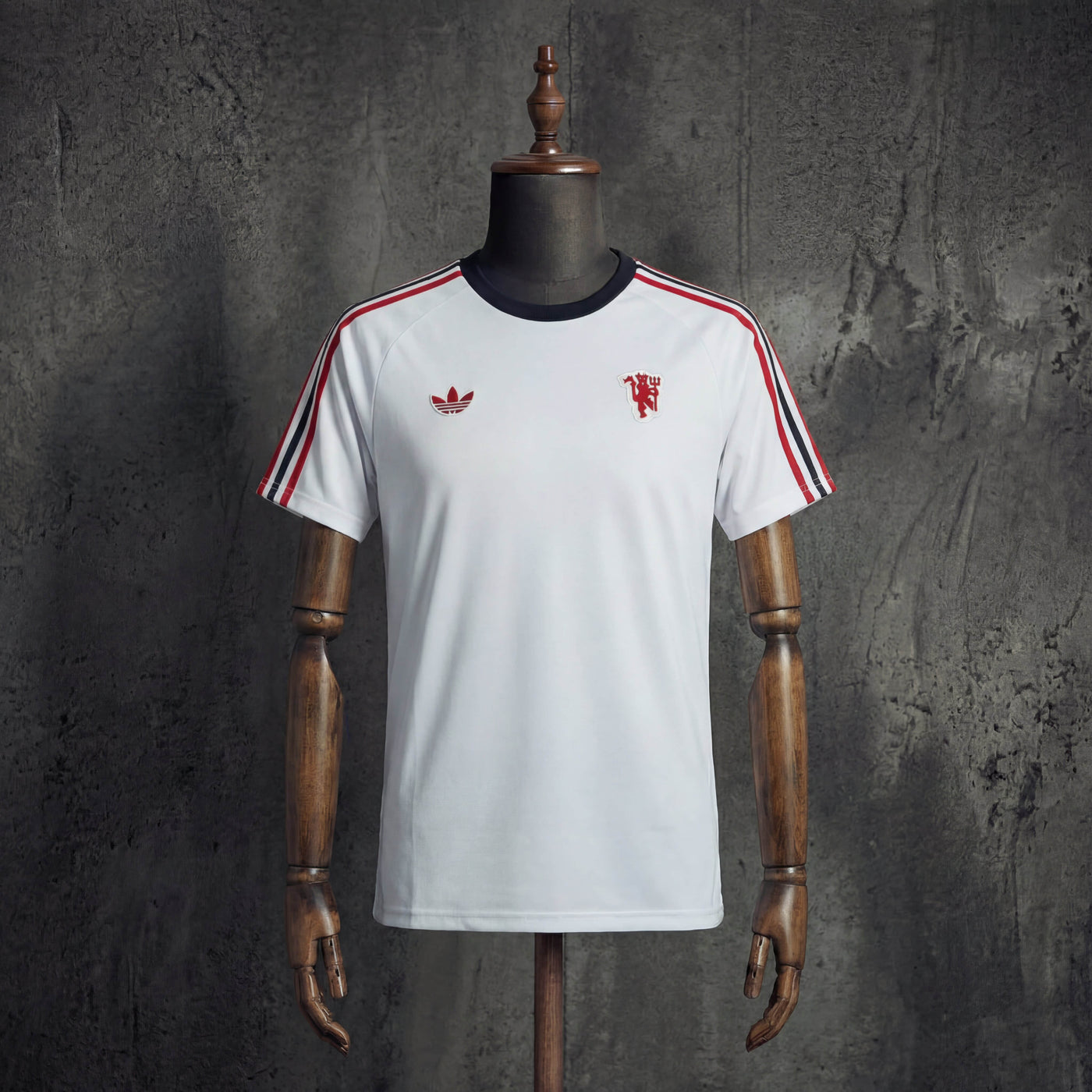 Camisa Manchester United Retrô Branca