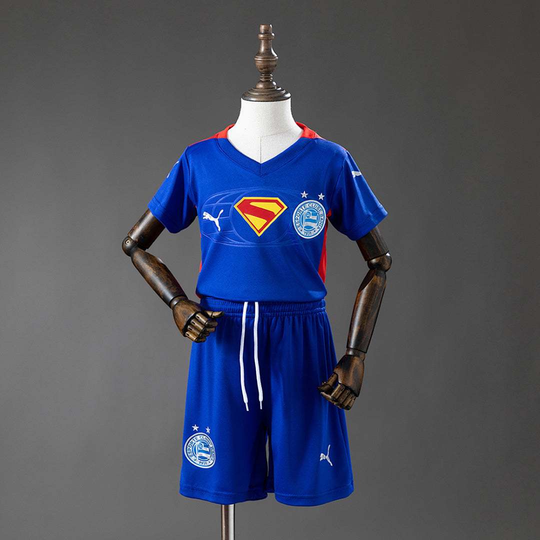 Kit Infantil Bahia Vermelha Azul 25/26