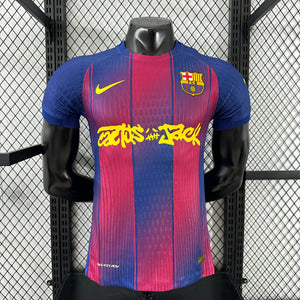 Camisa Barcelona Home Versão Jogador 25/26
