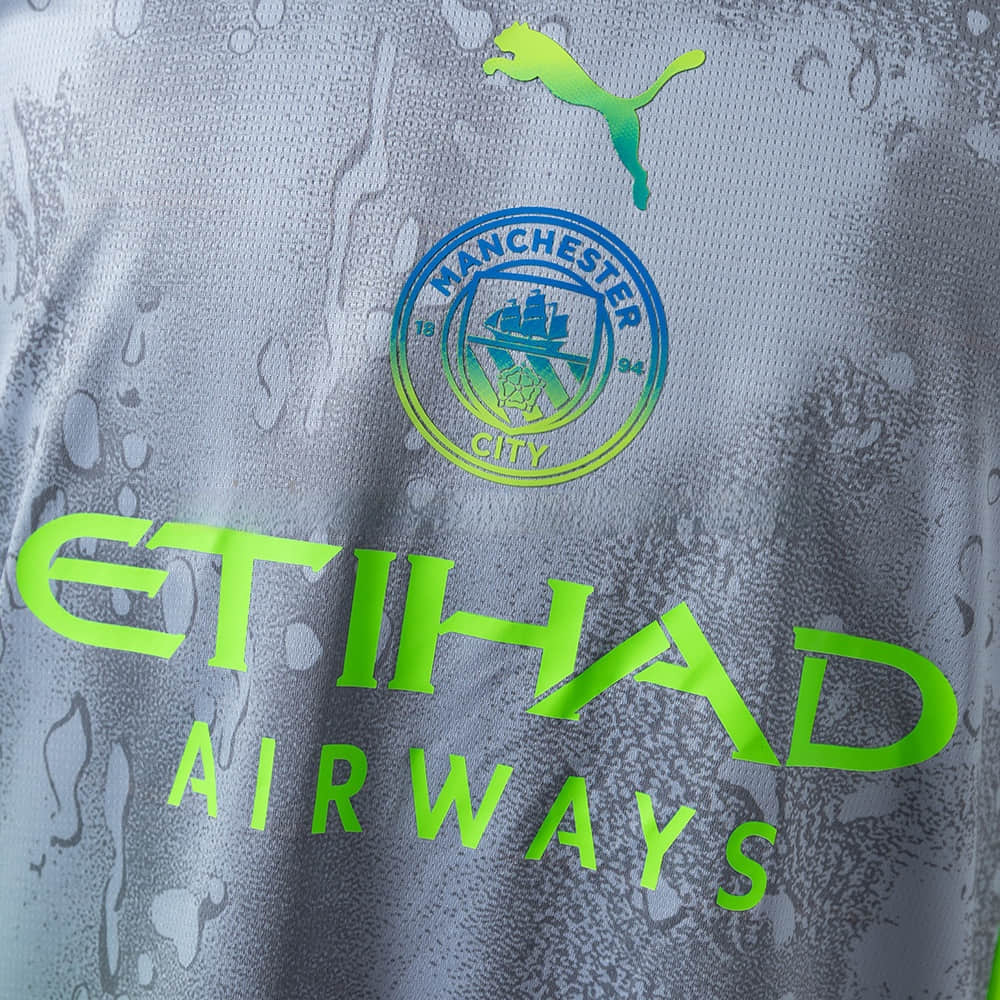 Camisa Manchester City Away Manga Longa 25/26