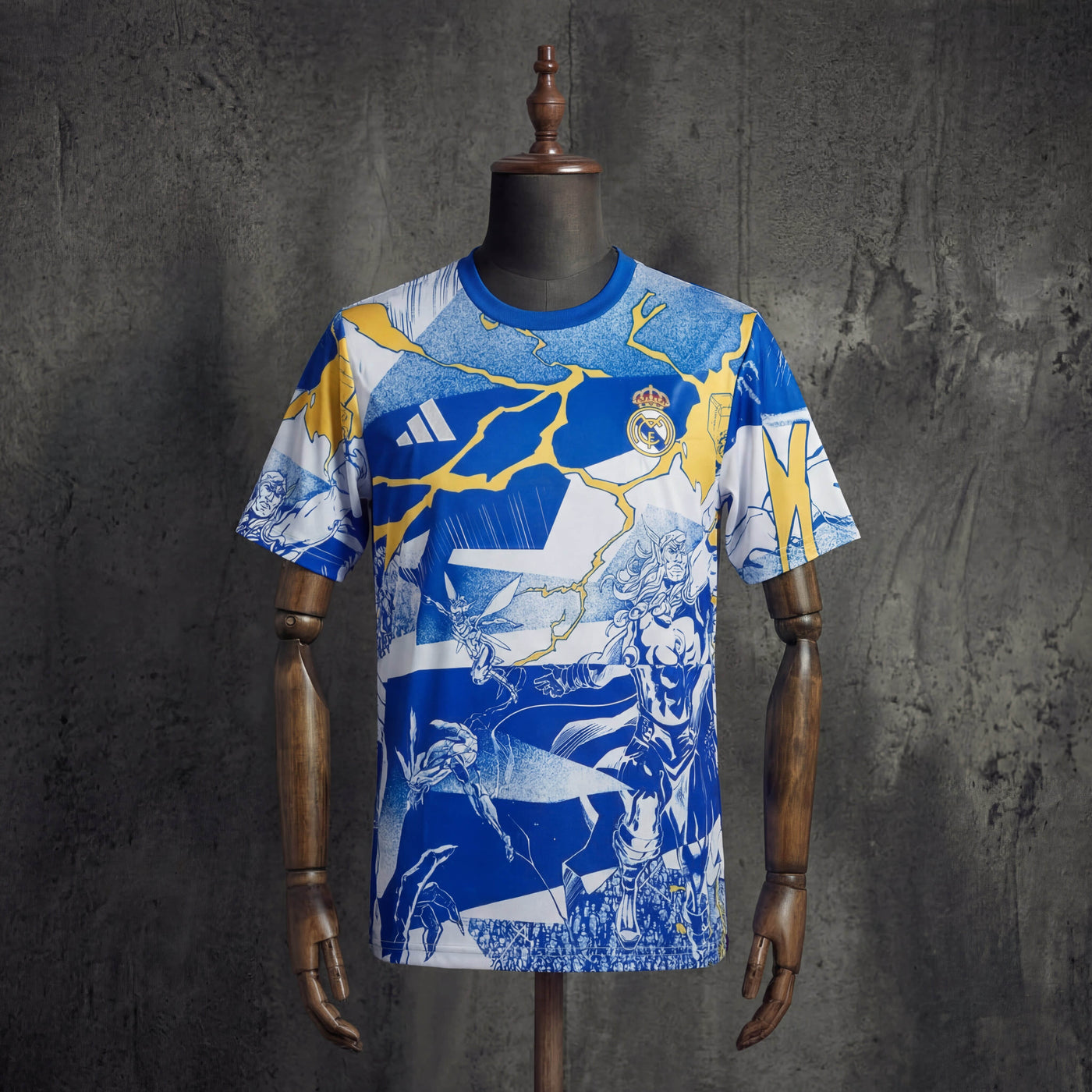 Camisa Real Madrid Pré-jogo Azul 25/26
