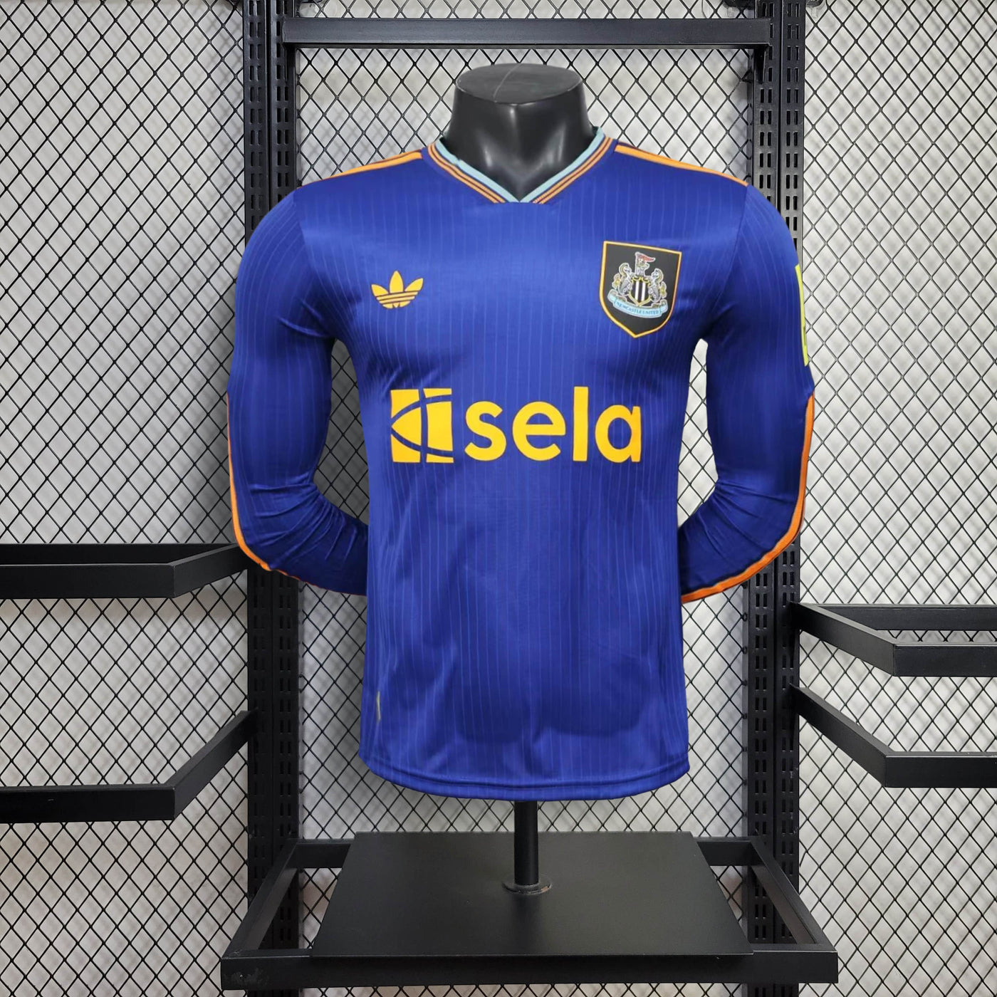 Camisa Newcastle United Away Manga Longa Jogador 25/26
