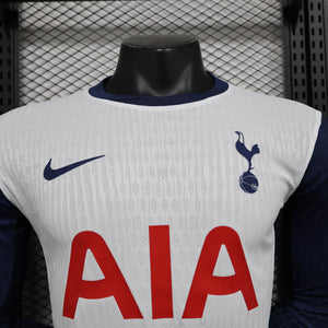 Camisa Tottenham Hotspur Home Manga Longa Jogador 24/25