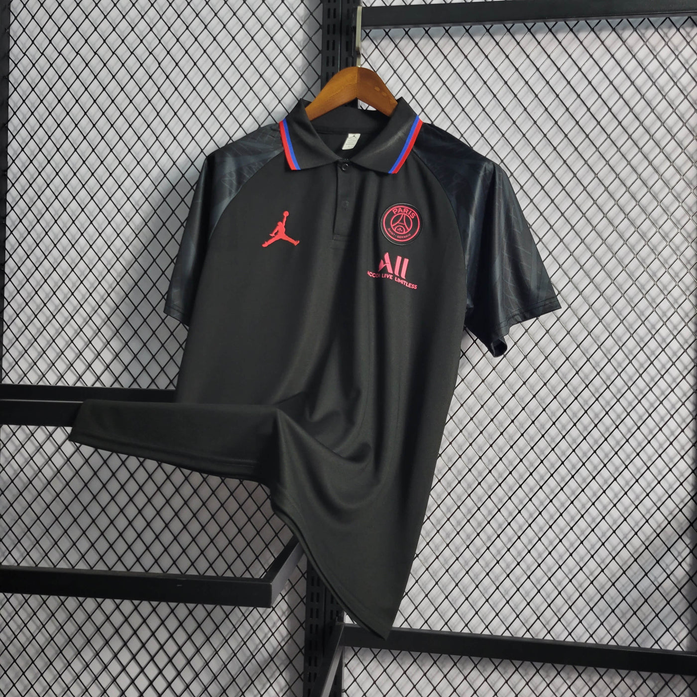 Camisa Paris Saint-Germain Preta 22/23