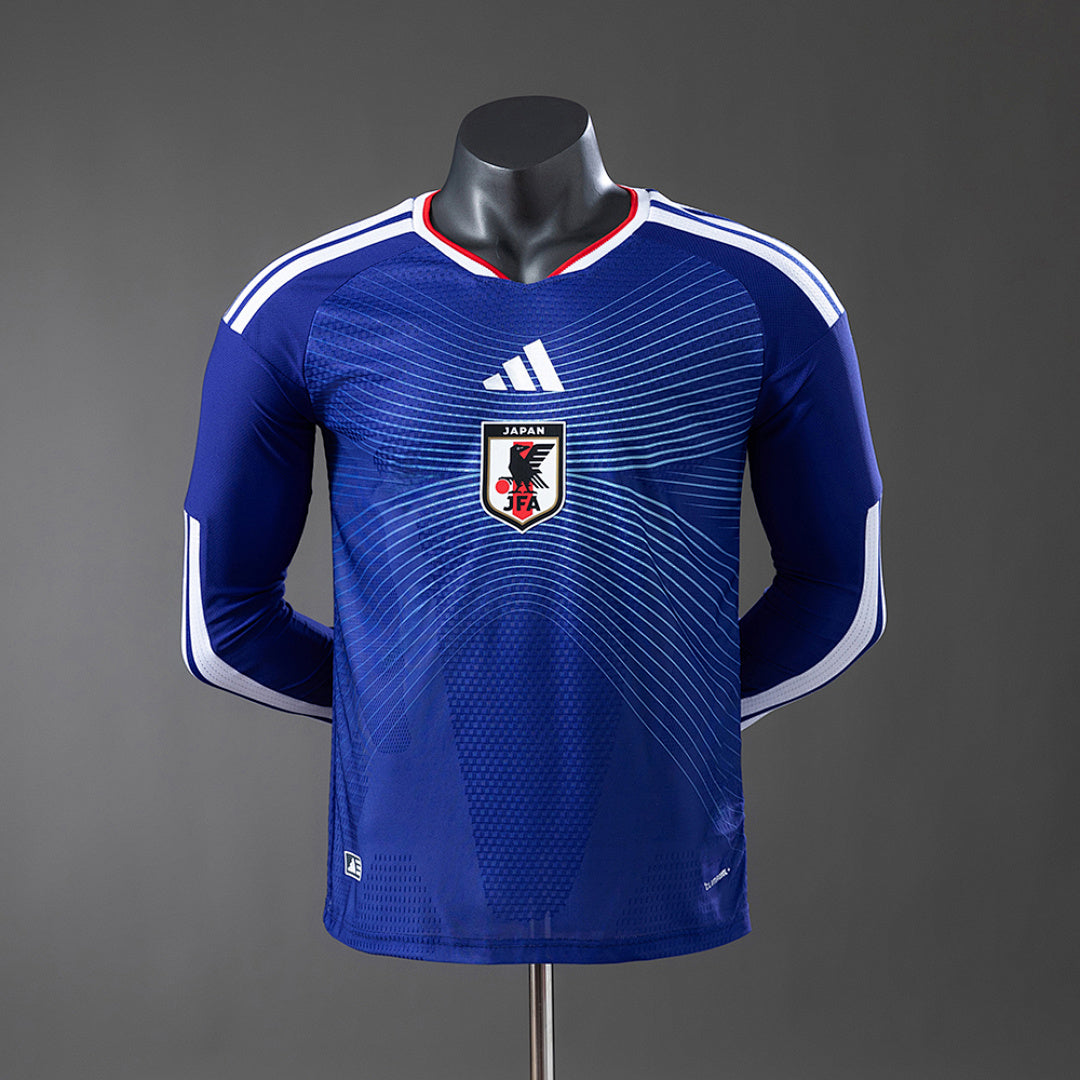 Camisa Japão Home Manga Longa Versão Jogador 2026