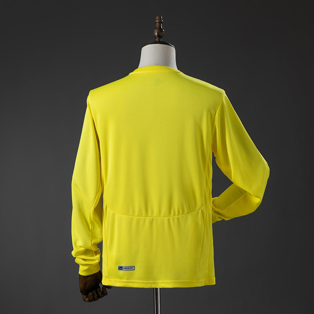 Camisa Villarreal Retrô Manga Longa 08/09