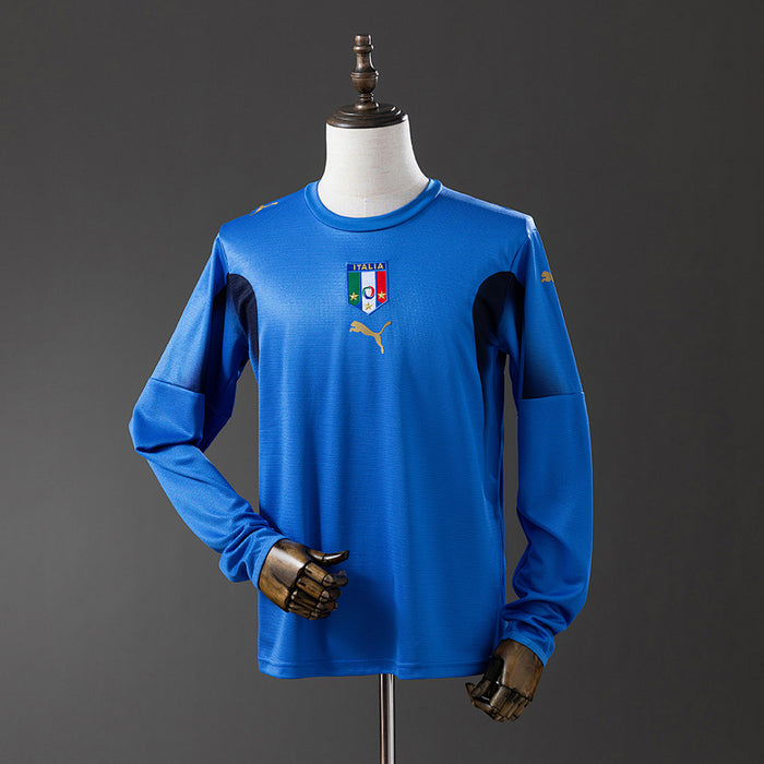 Camisa Itália Retrô Manga Longa 2006