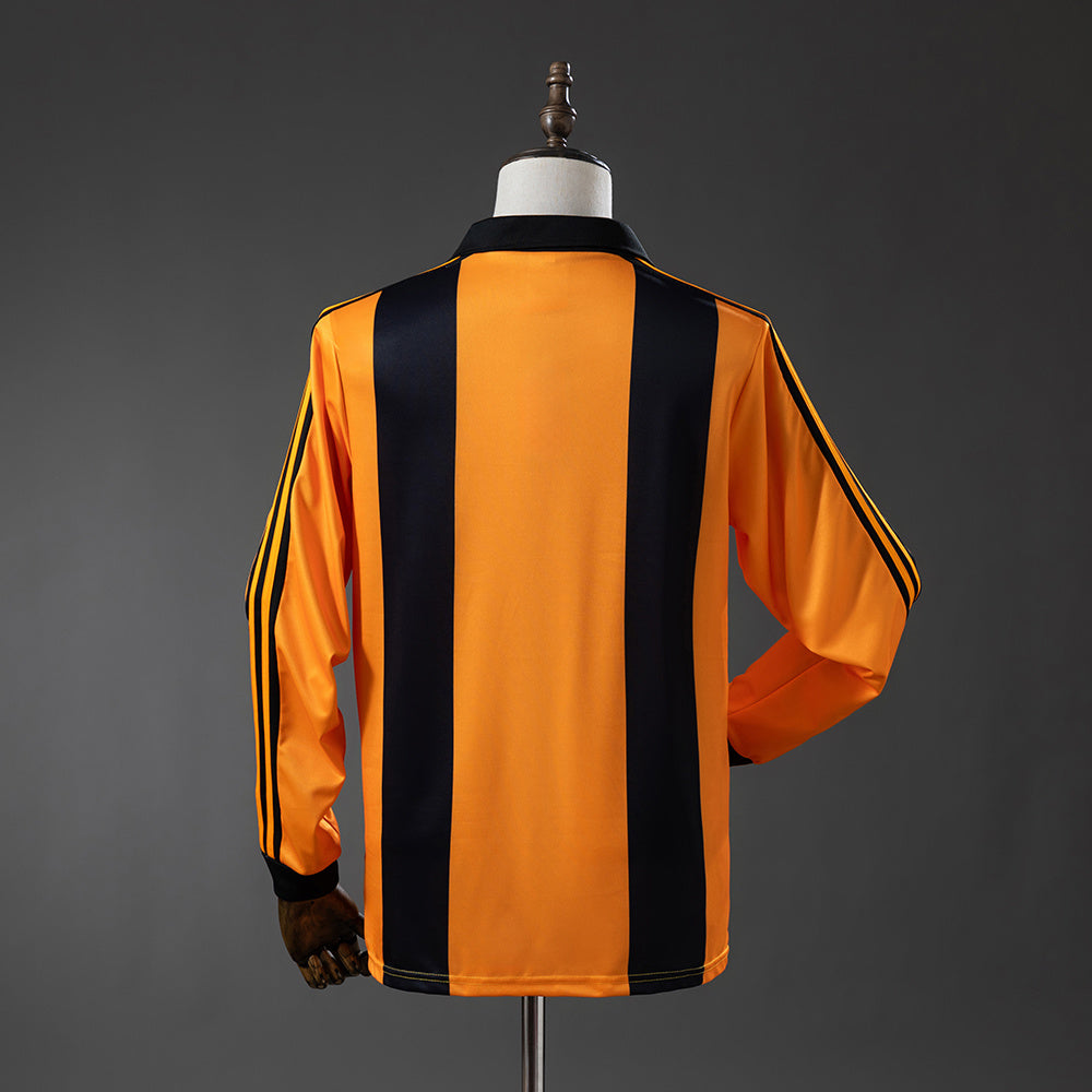 Camisa Hull City Home Manga Longa Retrô Xxl6 81/82