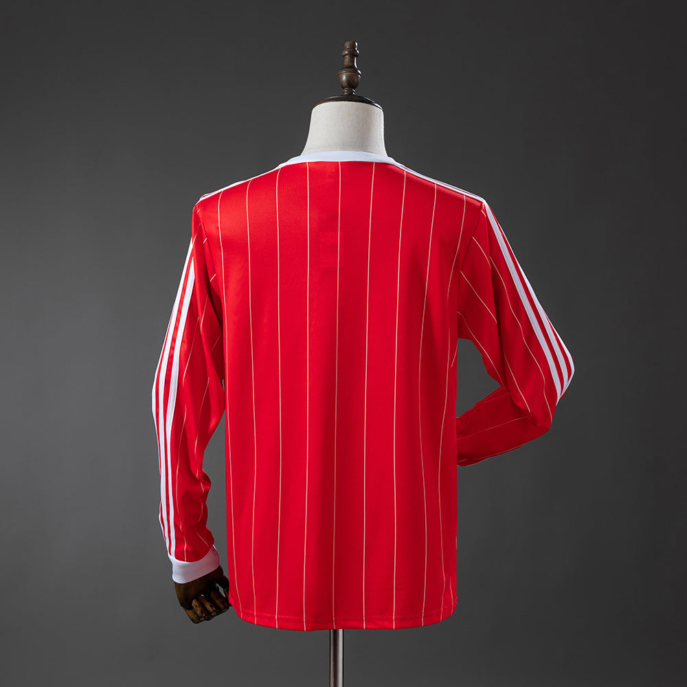 Camisa Nottingham Forest Retrô Manga Longa 82/84
