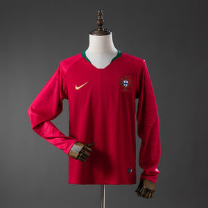 Camisa Portugal Retrô Manga Longa 2018