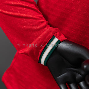 Camisa Portugal Home Manga Longa Versão Jogador 2025
