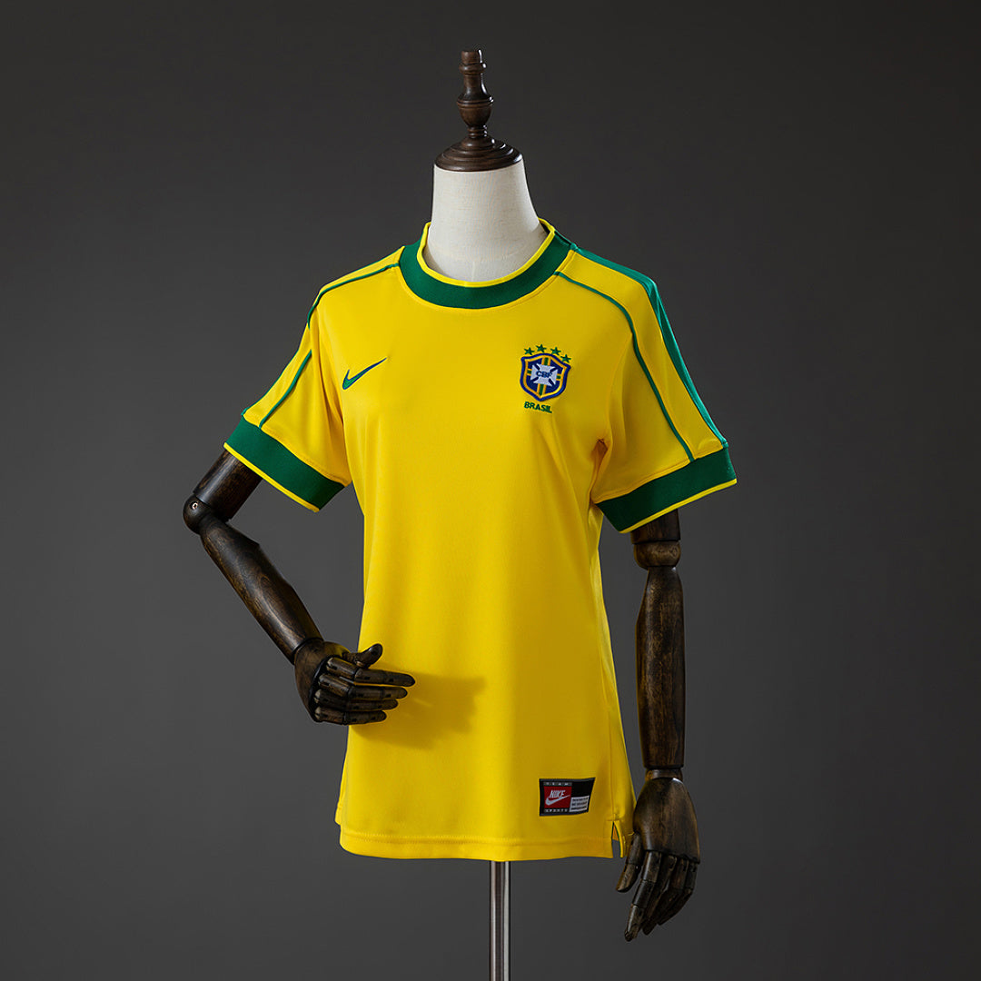 Camisa Brasil Retrô 1998 Feminina