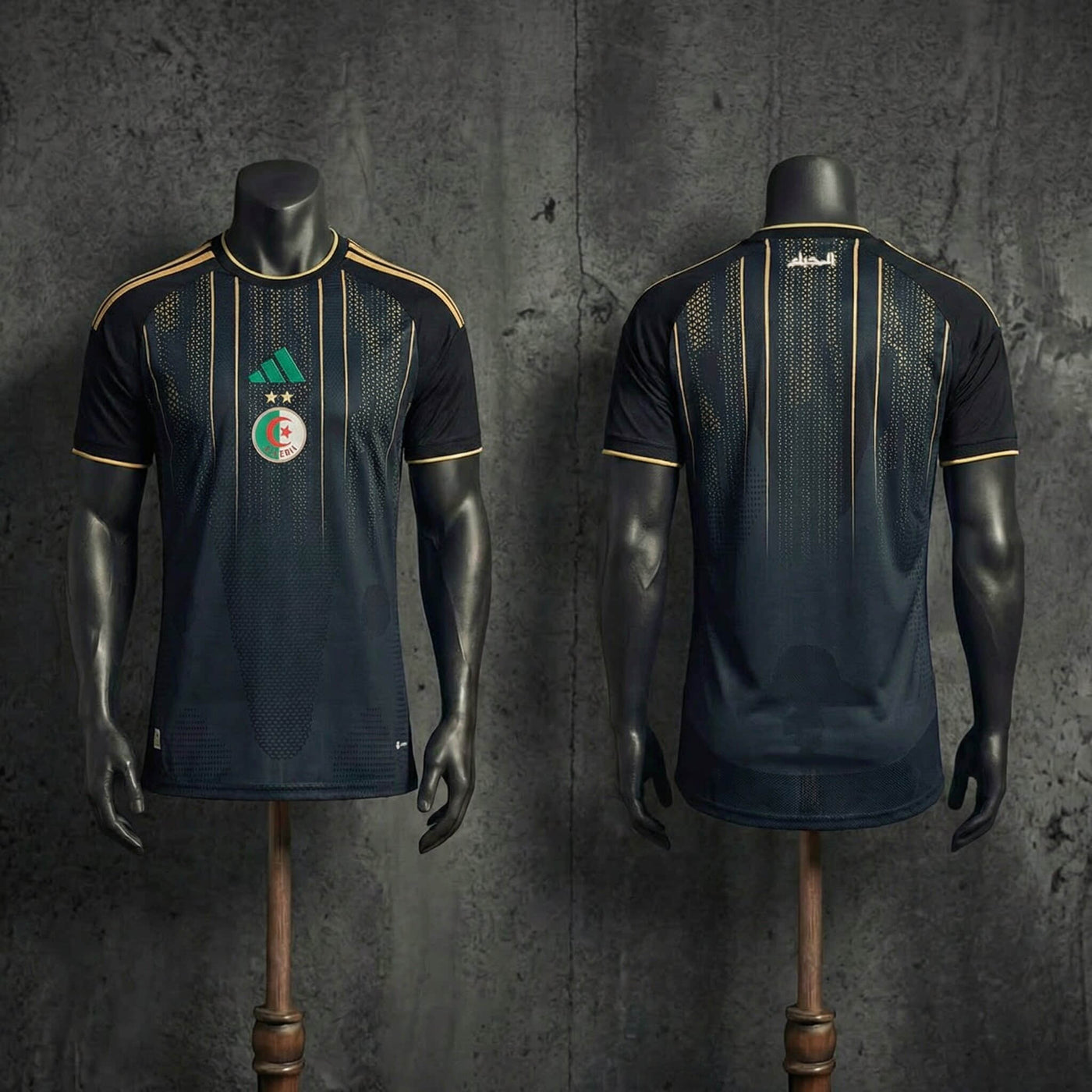 Camisa Argélia Preta Jogador 2026
